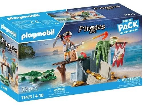 Φωτογραφία προϊόντος: Playmobil Starter Pack Πειρατής Με Αλιγάτορα (71473)