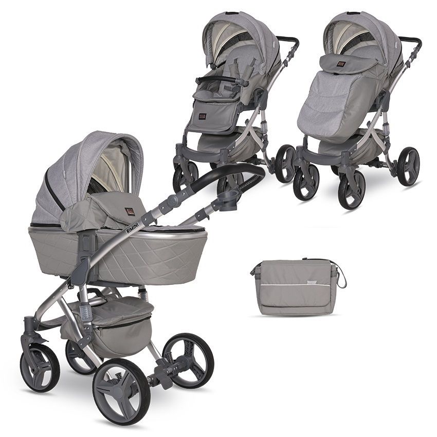 Φωτογραφία προϊόντος: Lorelli Καρότσι Rimini Premium 2 In 1 Grey (10021622342)
