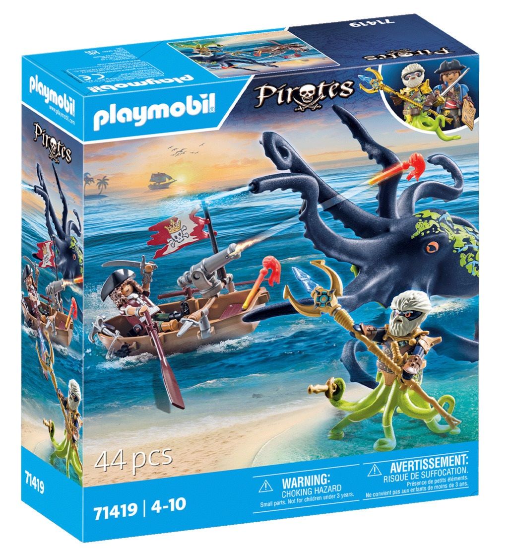 Φωτογραφία προϊόντος: Playmobil Μάχη Με το Γιγάντιο Χταπόδι (71419)