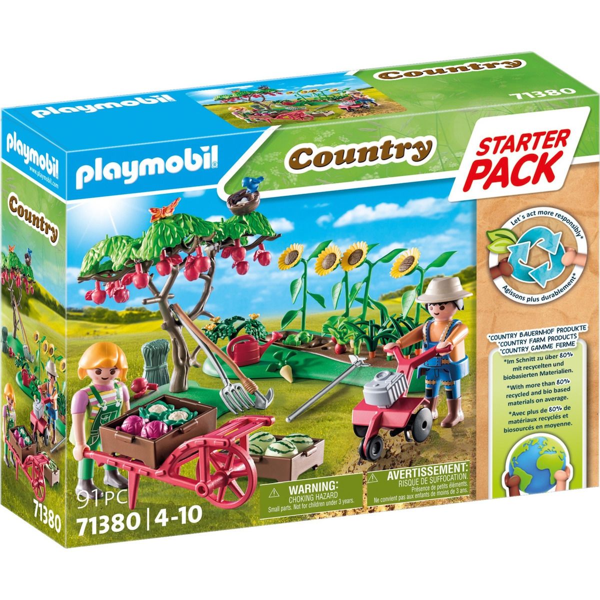 Φωτογραφία προϊόντος: Playmobil Starter Pack Λαχανόκηπος (71380)