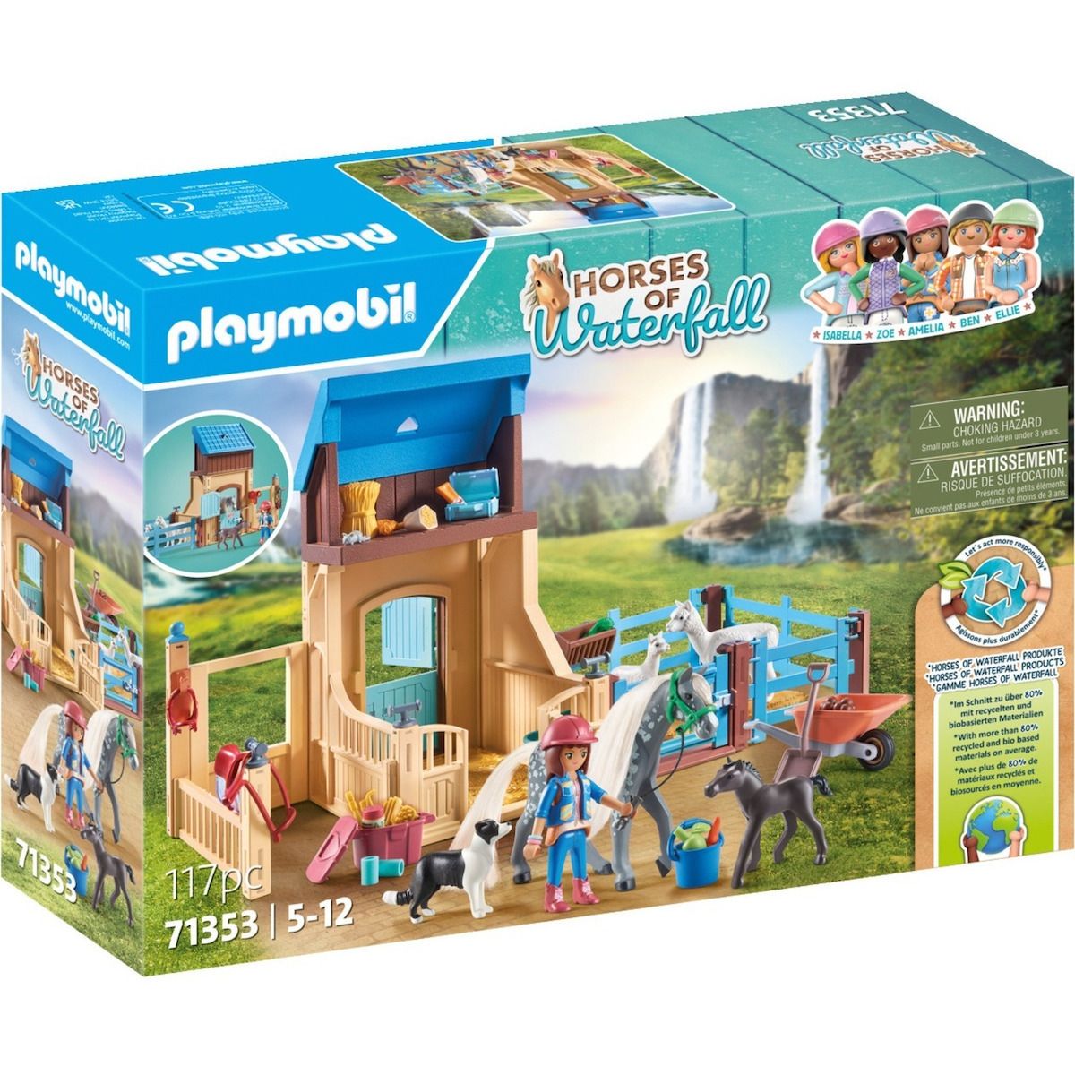 Φωτογραφία προϊόντος: Playmobil Στάβλος Αλόγων Με την Amelia και τον Whisper (71353)