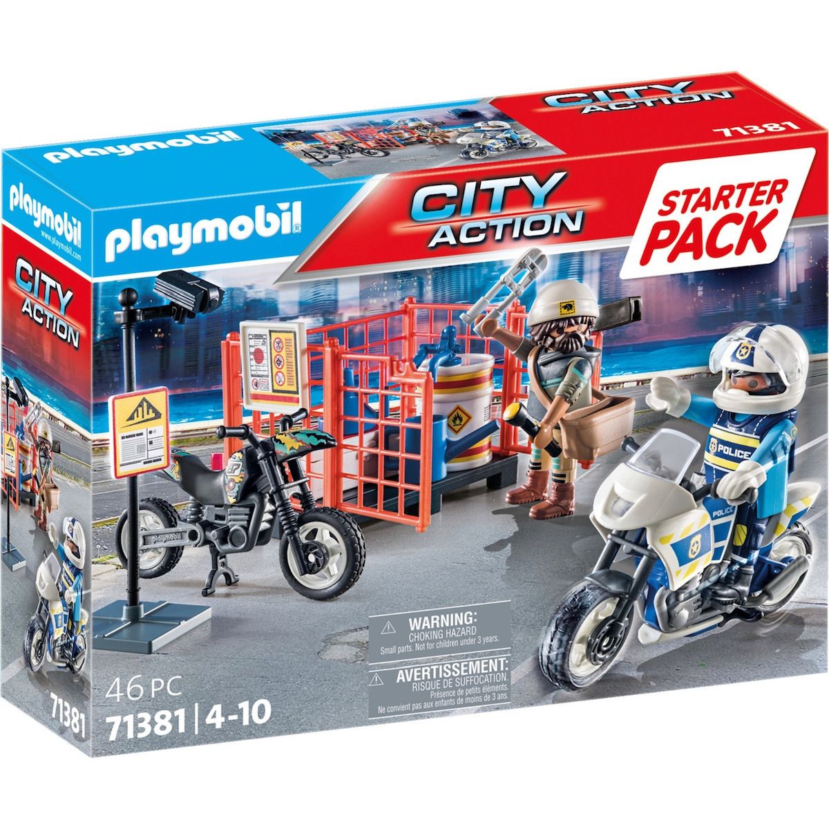 Φωτογραφία προϊόντος: Playmobil Starter Pack Αστυνομία (71381)