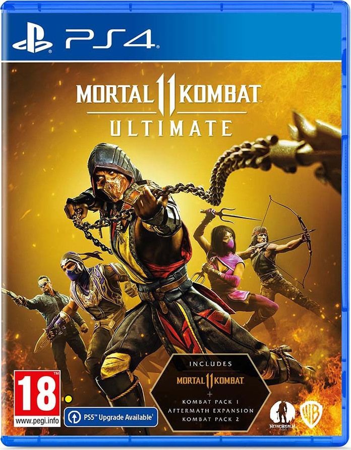 Φωτογραφία προϊόντος: Sony PlayStation Playstation 4 Morall Komabt 11 Ultimate Edition (065025)