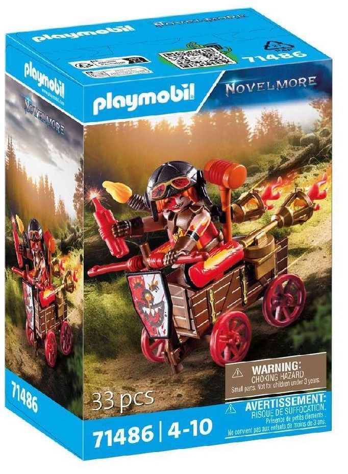Φωτογραφία προϊόντος: Playmobil Novelmore- O Kahboom Με Το Αγωνιστικό Του Όχημα (71486)