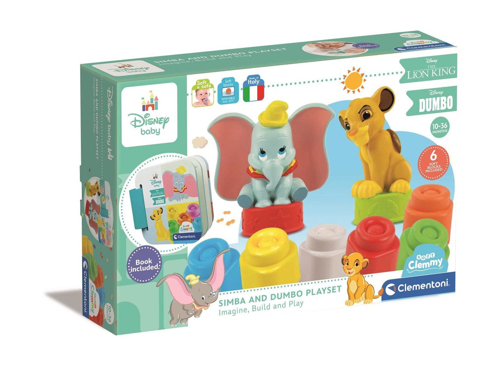 Φωτογραφία προϊόντος: Baby Clementoni Simba Και Dumbo Playset (1033-17817)