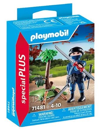 Φωτογραφία προϊόντος: Playmobil Νίντζα Με Εξοπλισμό Μάχης (71481)
