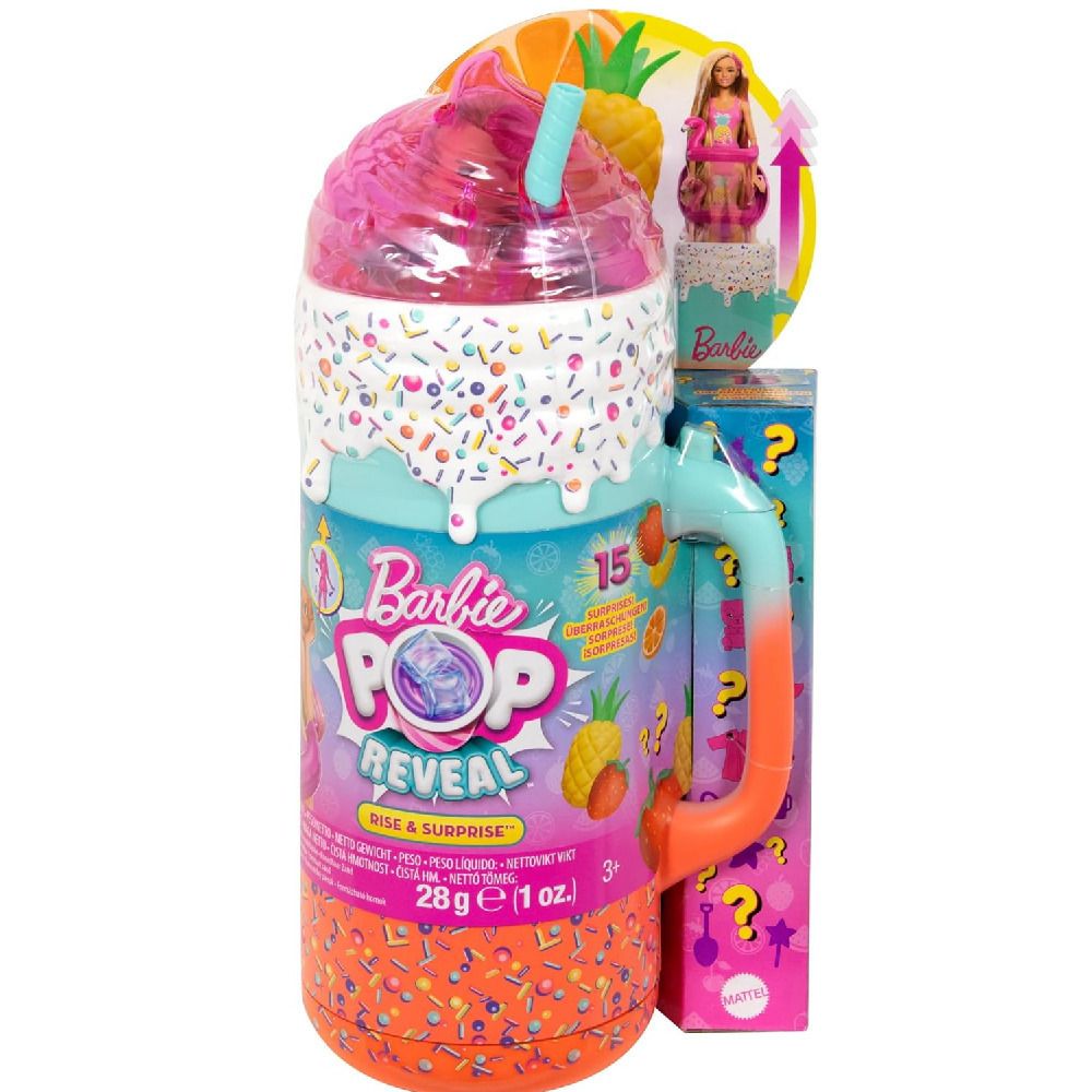 Φωτογραφία προϊόντος: Mattel Barbie Pop Reveal Καλοκαιρινό Σετ (HRK57)