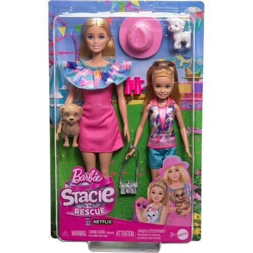 Φωτογραφία προϊόντος: Mattel Barbie Και Stacie Στη Διάσωση (HRM09)