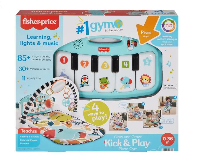 Φωτογραφία προϊόντος: Fisher Price Γυμναστήριο Μουσικό Πιανάκι (HWY55)