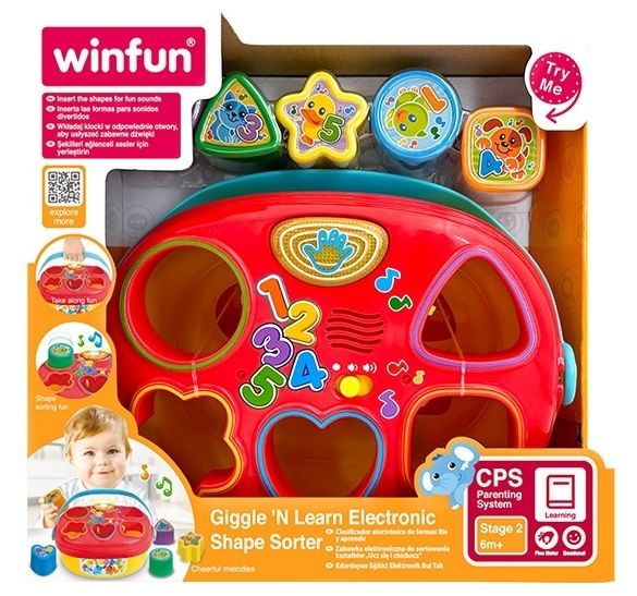 Φωτογραφία προϊόντος: Winfun Ηλεκτρονικό Καλαθάκι με Σχήματα Electronic Shape Shorter (230201-NL)
