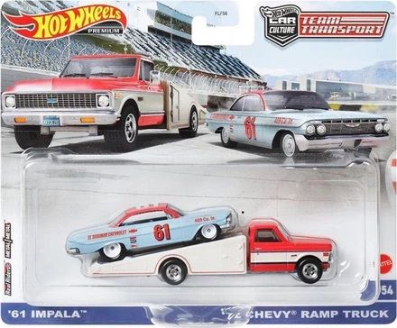 Φωτογραφία προϊόντος: Mattel Hot Wheels Νταλίκα με Αυτοκινητάκι Impala 61' (HKF40)