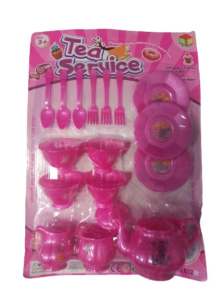 Φωτογραφία προϊόντος: Blue Toys Κουζινικά Καρτέλα Σετ Τσαγιού με Αξεσουάρ Ρόζ (MKH685395)