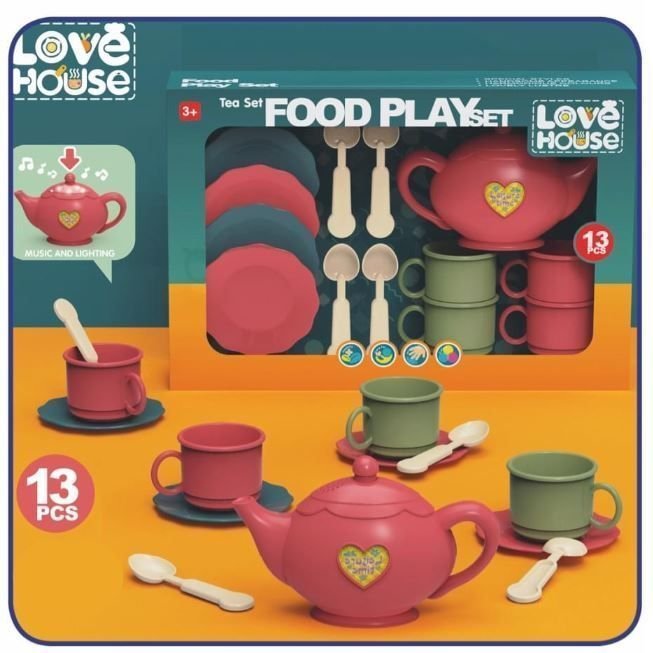 Φωτογραφία προϊόντος: Blue Toys Κουζινικά Σετ Τσαγιού με Φώς και Ήχο (MKM776974)