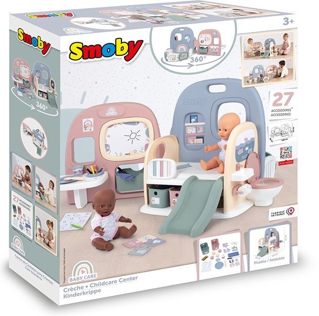 Φωτογραφία προϊόντος: Smoby Baby Nurse Κέντρο Φροντίδας Με 5 Μέρη Παιχνιδιού (240307)