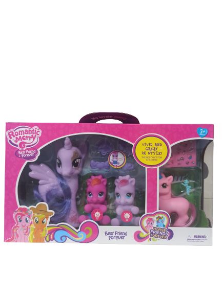 Φωτογραφία προϊόντος: Blue Toys Κούκλα Πόνυ Με Μωρά Και Αξεσουάρ (MKH967968)