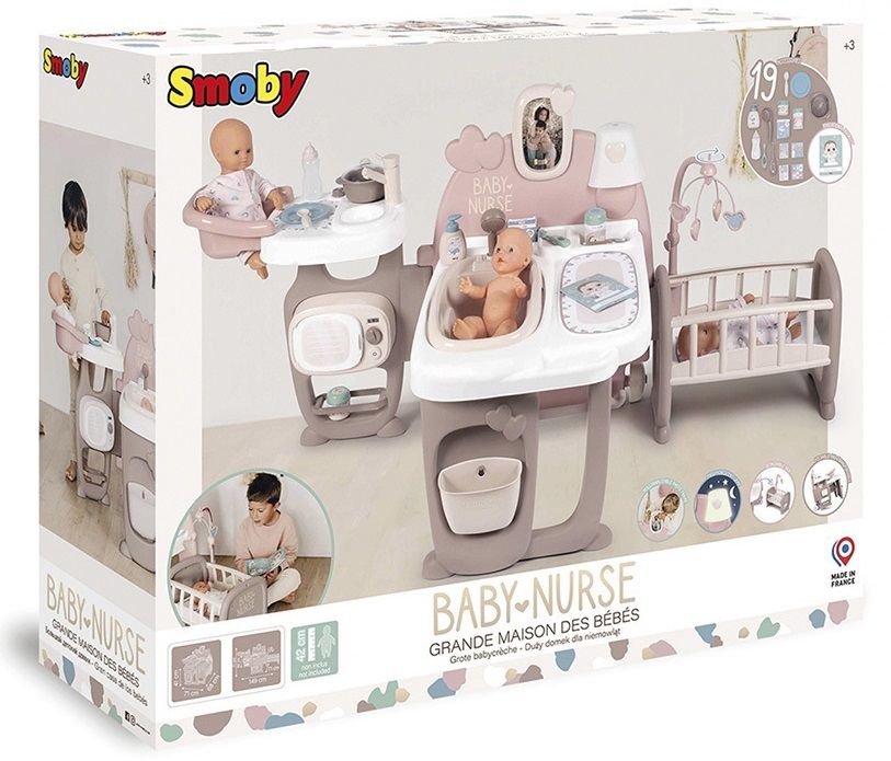 Φωτογραφία προϊόντος: Smoby Baby Nurse Σπίτι Για Κούκλα (220376)