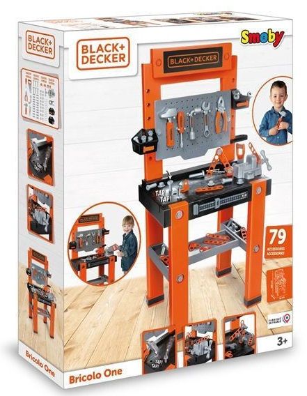 Φωτογραφία προϊόντος: Smoby Εργαλεία Black and Decker Πάγκος Εργασίας Bricolo One Workbench (360732)