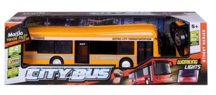 Φωτογραφία προϊόντος: R/C Maisto Tech City Bus (82734)