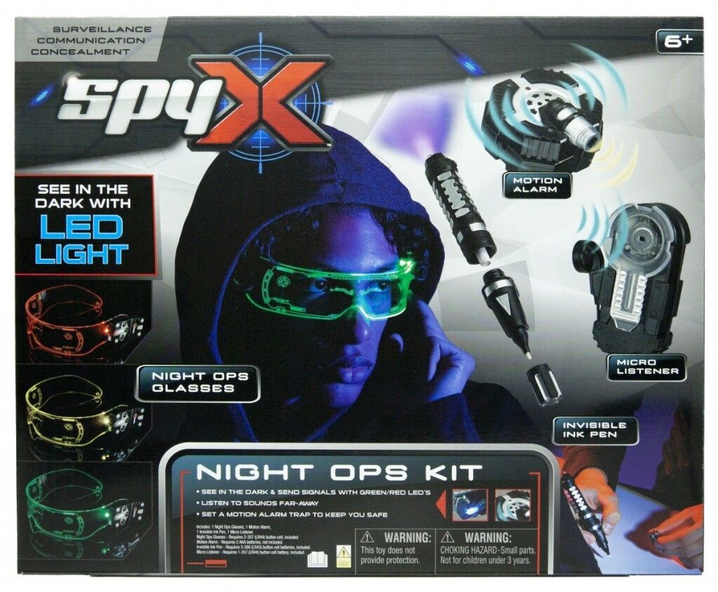 Φωτογραφία προϊόντος: Just Toys Spy X Night Ops Kit (10543)