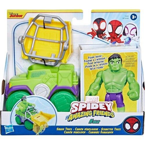 Φωτογραφία προϊόντος: Hasbro Spidey And His Amazing Friends Saf Hulk Truck N' Accessory (F6776)