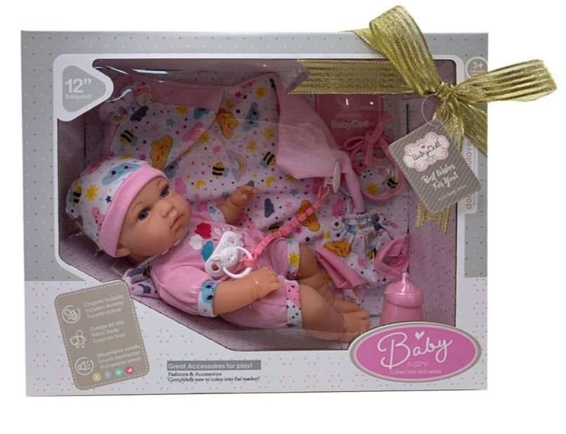 Φωτογραφία προϊόντος: Blue Toys Κούκλα Μωρό Σετ Με Αξεσουάρ (MKM954823)