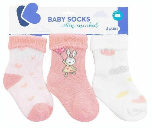 Φωτογραφία προϊόντος: Kikka Boo Kikkaboo Καλτσάκια Thermal Rabbits In Love Ροζ Σετ 3 τμχ 1-2 χρονών (31110020079)