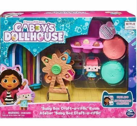 Φωτογραφία προϊόντος: Spin Master Master Gabby's Dollhouse:Δωμάτια Κουκλόσπιτου Δωμάτιο Δημιουργίας (6064151)