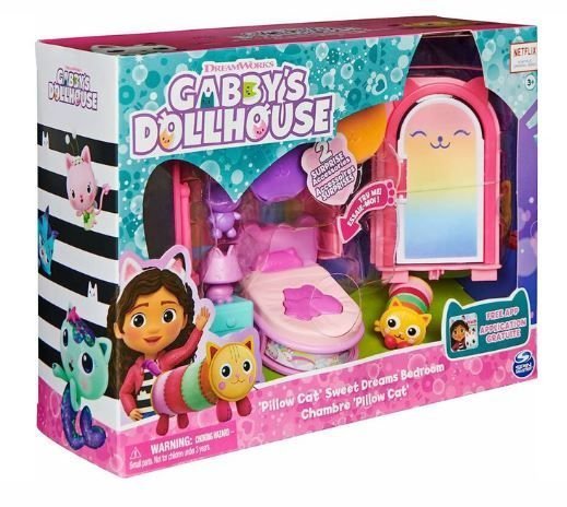 Φωτογραφία προϊόντος: Spin Master Master Gabbys Dollhouse: Δωμάτια Κουκλόσπιτου Υπνοδωμάτιο (6062037)