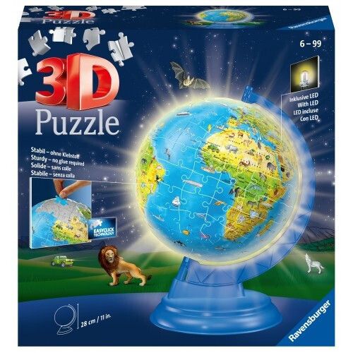 Φωτογραφία προϊόντος: Παζλ 3D Ravensburger Υδρόγειος Night (11288)