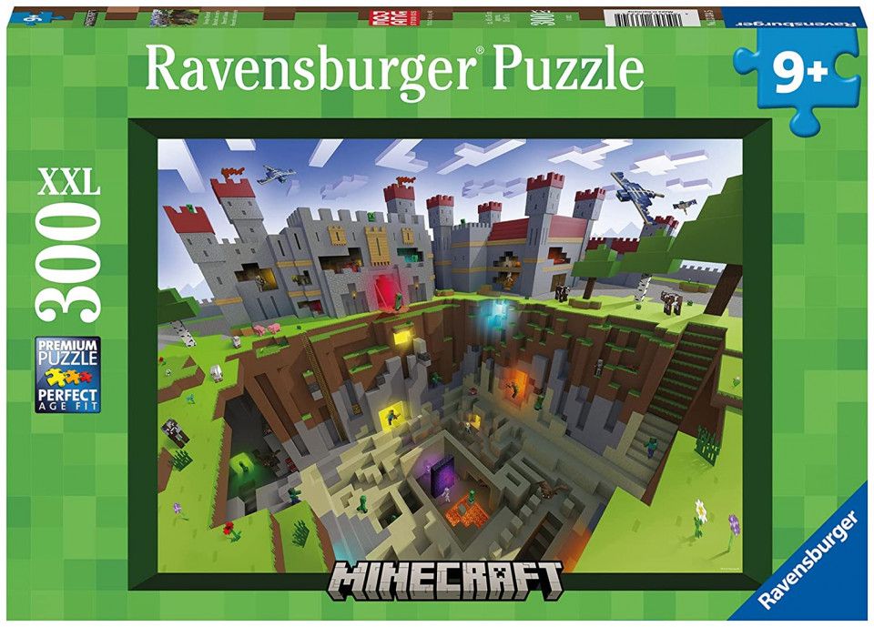 Φωτογραφία προϊόντος: Παζλ Ravensburger 300XXL Minecraft Cutaway (13334)