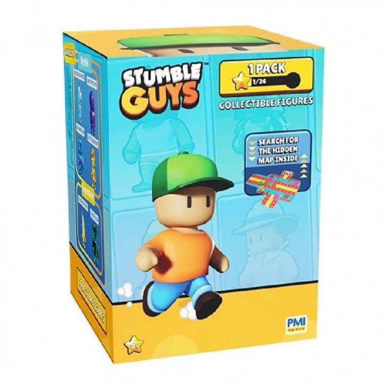 Φωτογραφία προϊόντος: Giochi Preziosi Stumble Guys 1 Συλλεκτική Φιγούρα 6 εκ Σε Κουτί Έκπληξη (TUY03000)