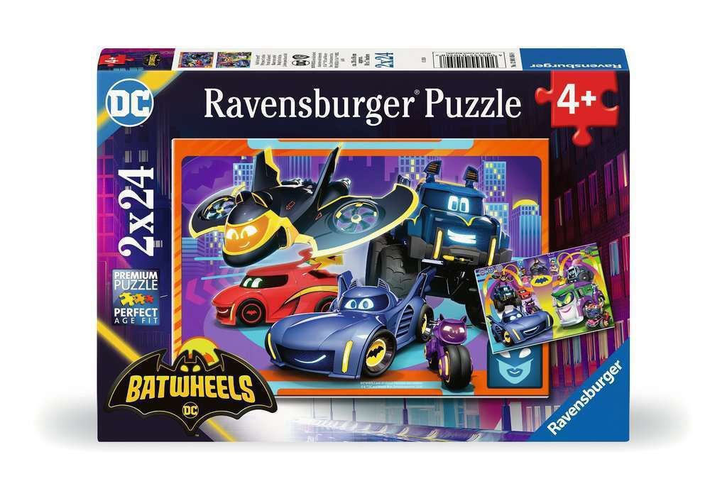 Φωτογραφία προϊόντος: Ravensburger Puzzle 2x24 Batwheels (12001054)