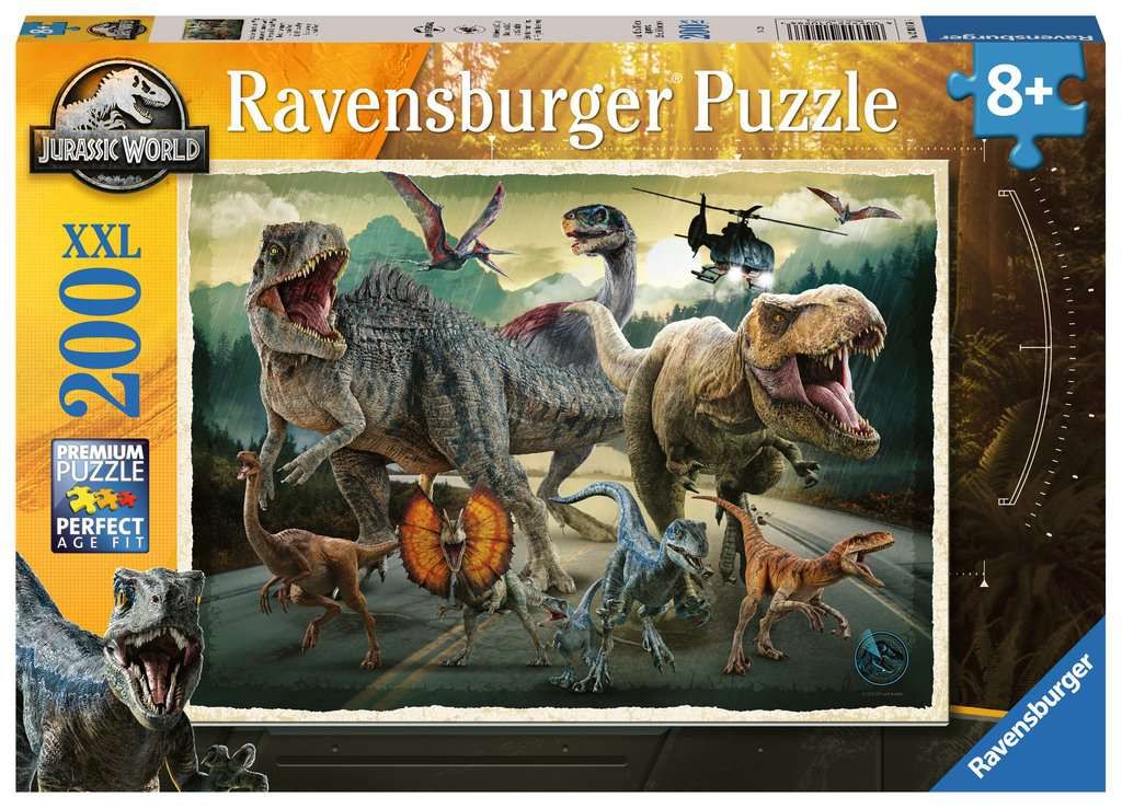 Φωτογραφία προϊόντος: Παζλ 200xxl Ravensburger Jurassic World (12001058)