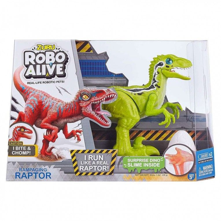 Φωτογραφία προϊόντος: Gama Brands Zuru Robo Alive Ράπτορας Με Αυγό Slime (11825289)