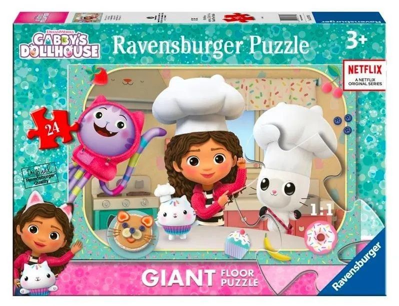 Φωτογραφία προϊόντος: Παζλ Δαπέδου Ravensburger Gabby's Dollhouse 24τμχ (03178)