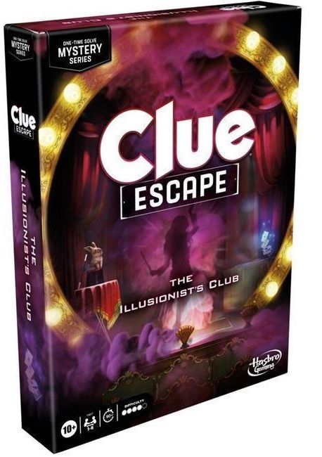 Φωτογραφία προϊόντος: Hasbro Επιτραπέζιο Cluedo Escape The Illusionists Club (F8817)