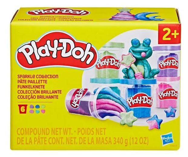 Φωτογραφία προϊόντος: Play-doh Playdoh Sparkle Compound Collection (F9932)