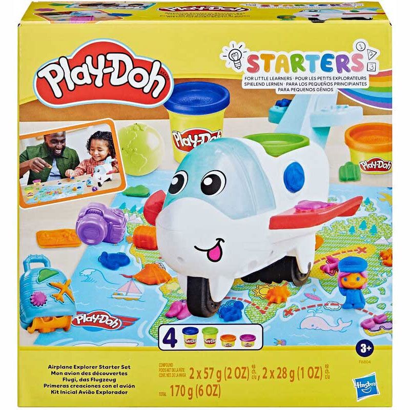 Φωτογραφία προϊόντος: Play-doh Playdoh Wild Airplane Explorer Starter Σετ (F8804)