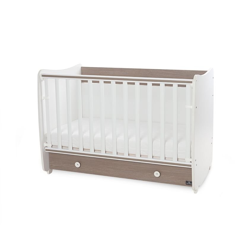 Φωτογραφία προϊόντος: Lorelli Κρεβατακι Dream 70/140 White/Coffee New (10150440042A)