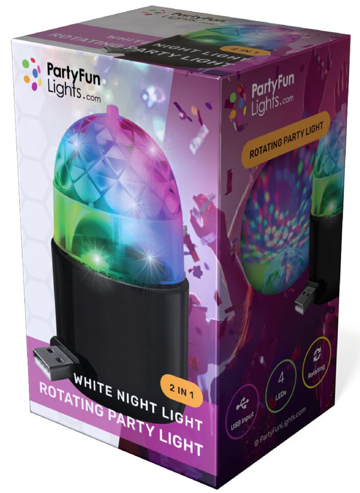 Φωτογραφία προϊόντος: PartyFun Lights Party Led Φώτα Νύχτας (86247)