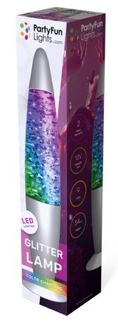 Φωτογραφία προϊόντος: PartyFun Lights Party Led Φώτα Λάμπα Glitter 20V Με Αλλαγές Χρωμάτων (86584)