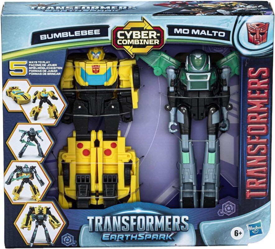 Φωτογραφία προϊόντος: Hasbro Transformers Earthspark Compiner - Bumblebee And Mo Malto (F8439)