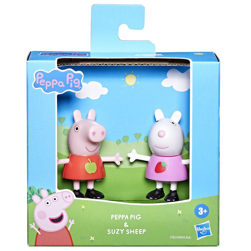 Φωτογραφία προϊόντος: Hasbro Peppa Pig Φιγούρες Peppa Pig And Suzy Sheep (F7651)