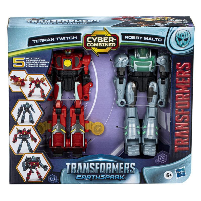 Φωτογραφία προϊόντος: Hasbro Transformers Earthspark Compiner - Terran Twitch And Robby Malto (F8438)