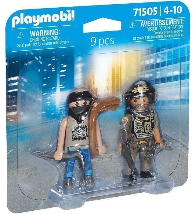 Φωτογραφία προϊόντος: Playmobil DuoPack Κλέφτης και Αστυνόμος (71505)