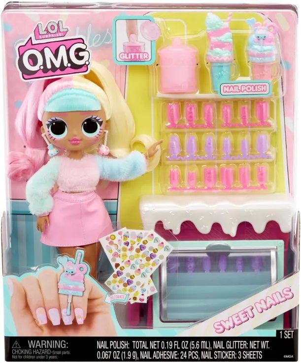 Φωτογραφία προϊόντος: MGA Entertainment Κούκλα L.o.l. Surprise OMG Στούντιο Νυχιών-Candylicious (503781-EUC)