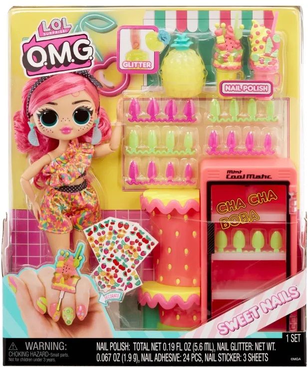 Φωτογραφία προϊόντος: MGA Entertainment Κούκλα L.o.l. Surprise OMG Στούντιο Νυχιών-Pinky Pops (503842-EUC)