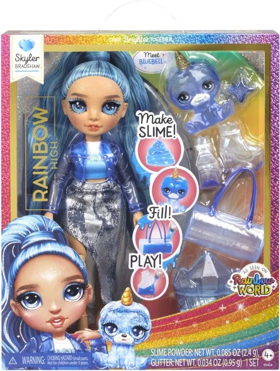 Φωτογραφία προϊόντος: MGA Entertainment Κούκλα Rainbow High-Slime Skyler (120216-EU)
