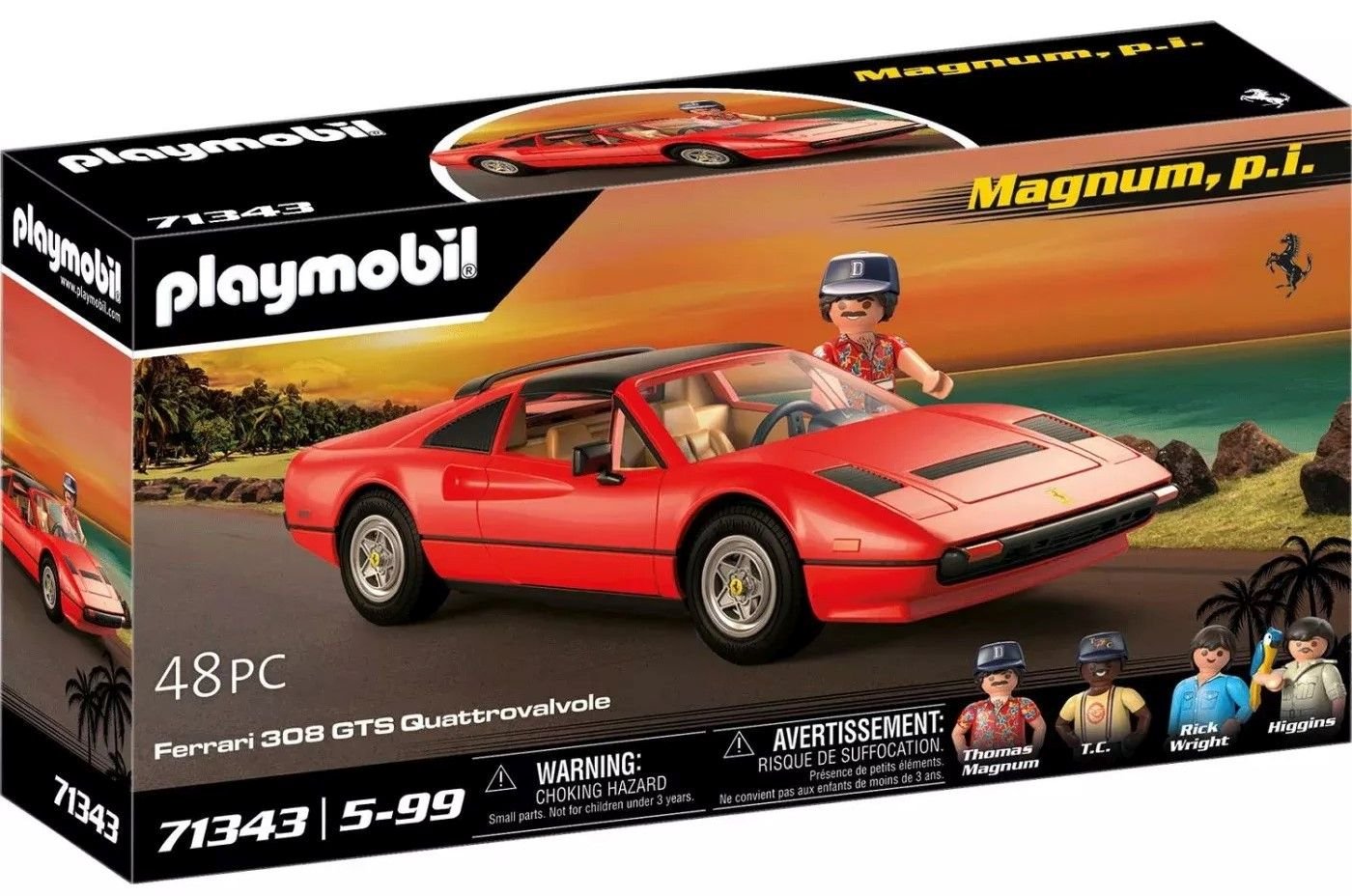 Φωτογραφία προϊόντος: Playmobil Magnum P.I. Ferrari 308GT (71343)