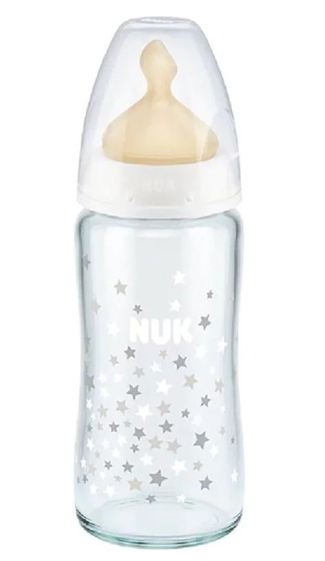Φωτογραφία προϊόντος: Nuk Μπιμπερό Γυάλινο 240ml First Choice (10745122)